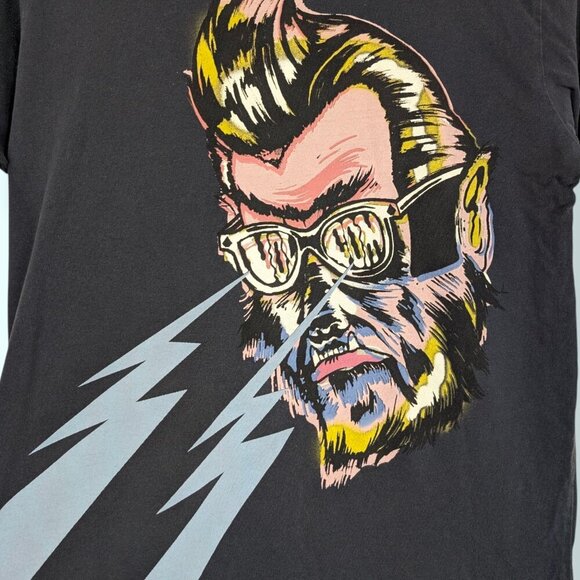 Volcom x Shawn Higgins Warewolf Laser Eyes Tee - Picture 2 of 6